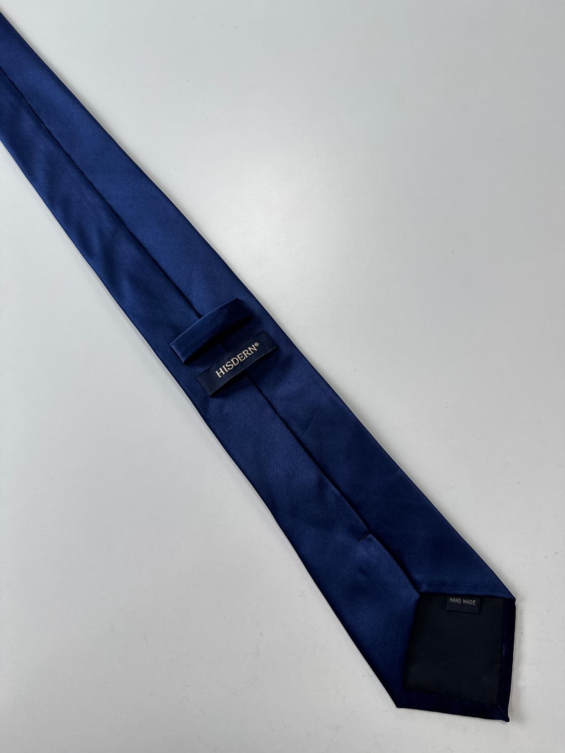 히스던(HISDERN) 핸드메이드 무지 넥타이 8.7cm 상품이미지3