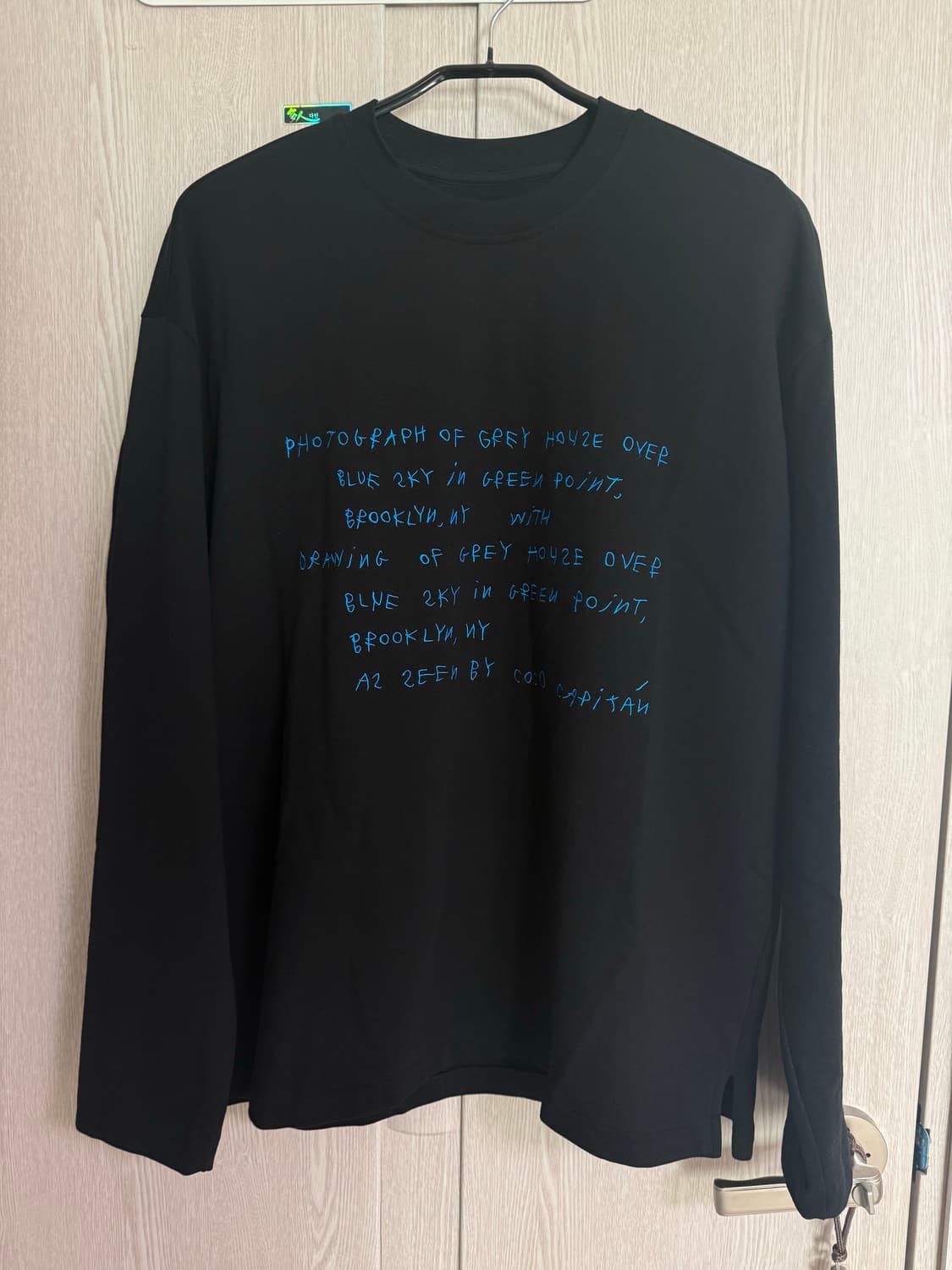 질스튜어트뉴욕 자수 긴팔티셔츠 M사이즈 상품이미지1