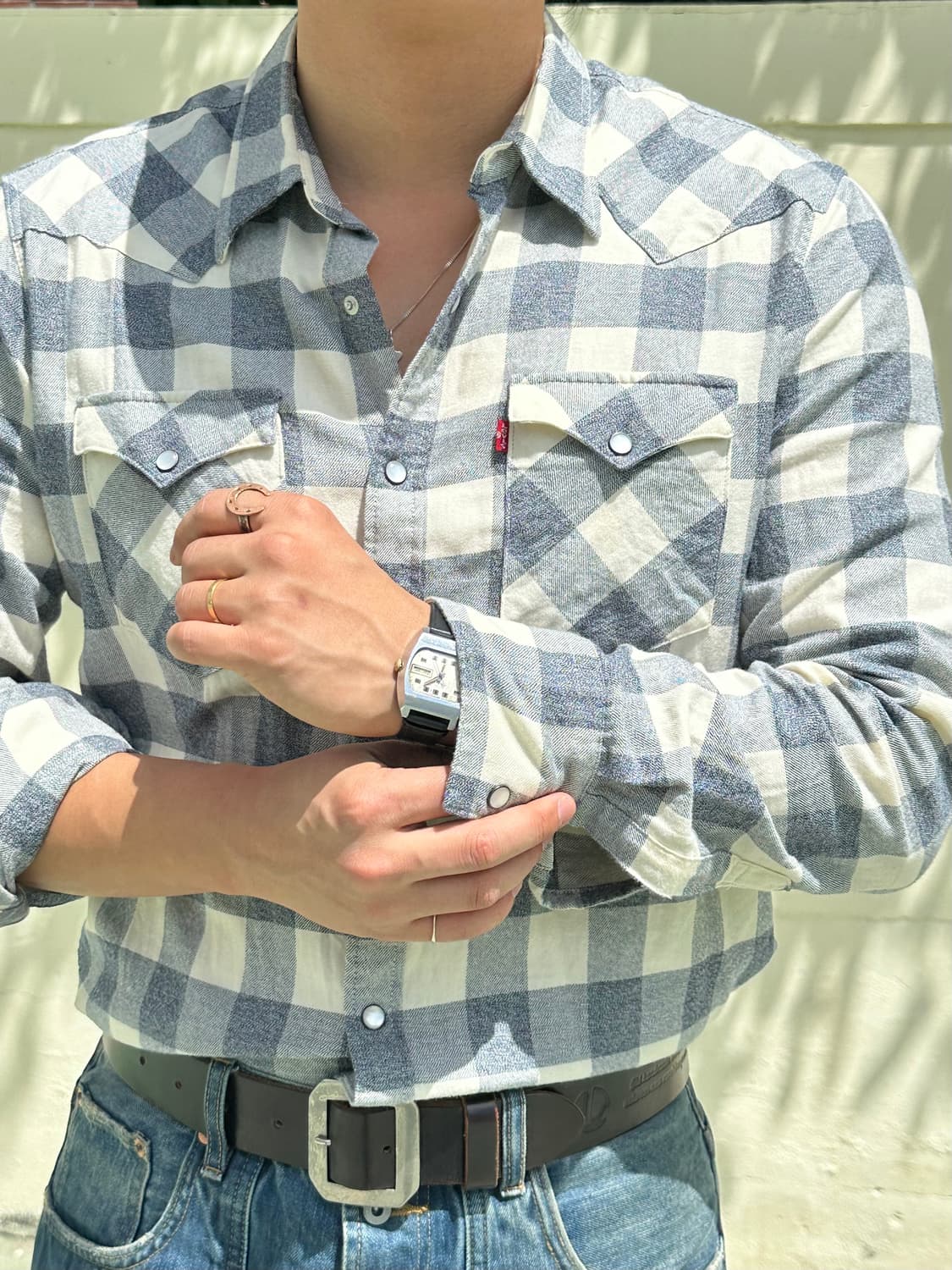 리바이스 웨스턴 플란넬 셔츠 상품이미지1