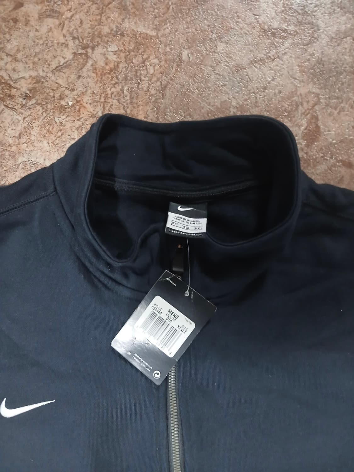 [새상품/택포함] 나이키 트레이닝 반집업 맨투맨 (3XL) 상품이미지2