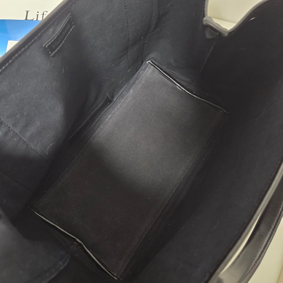 BALENCIAGA 발렌시아가 정품 카바스 스몰 토트백 숄더백 캔버스백 상품이미지9