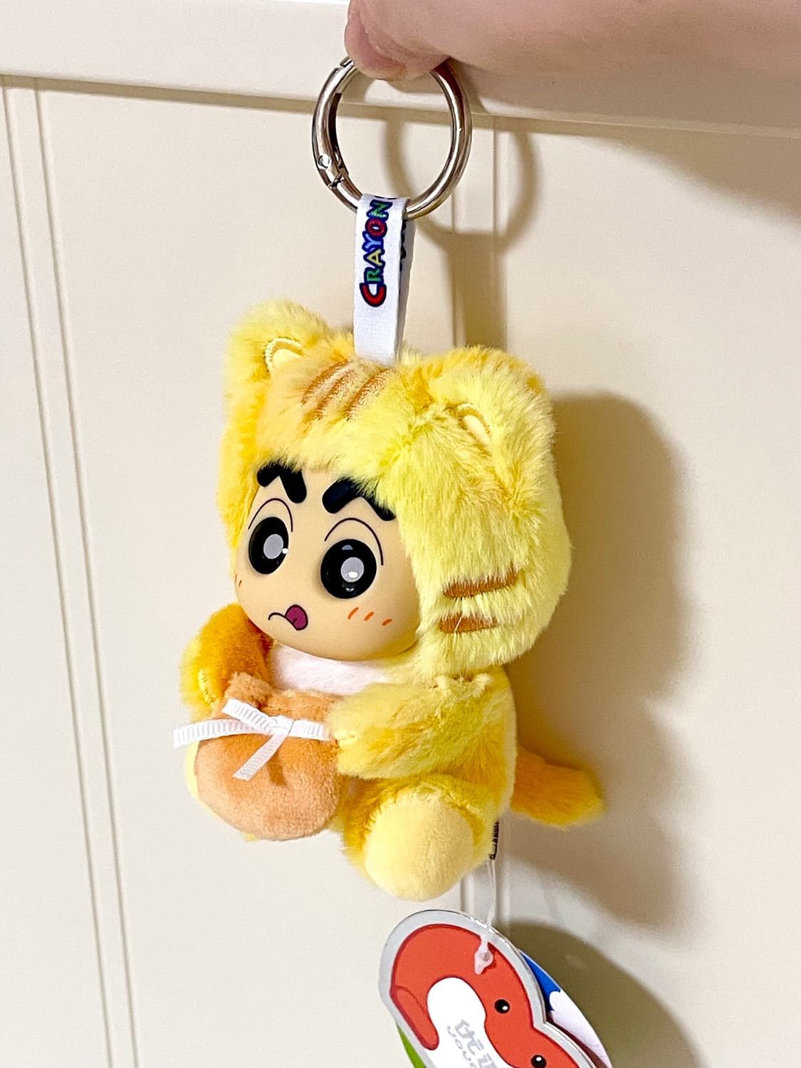 짱구 라부부 동물 고양이 인형 키링 상품이미지2