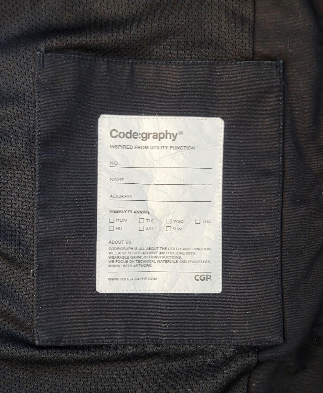 코드그라피 투웨이지퍼 투빅포켓 유틸리티 숏자켓 판매 상품이미지8