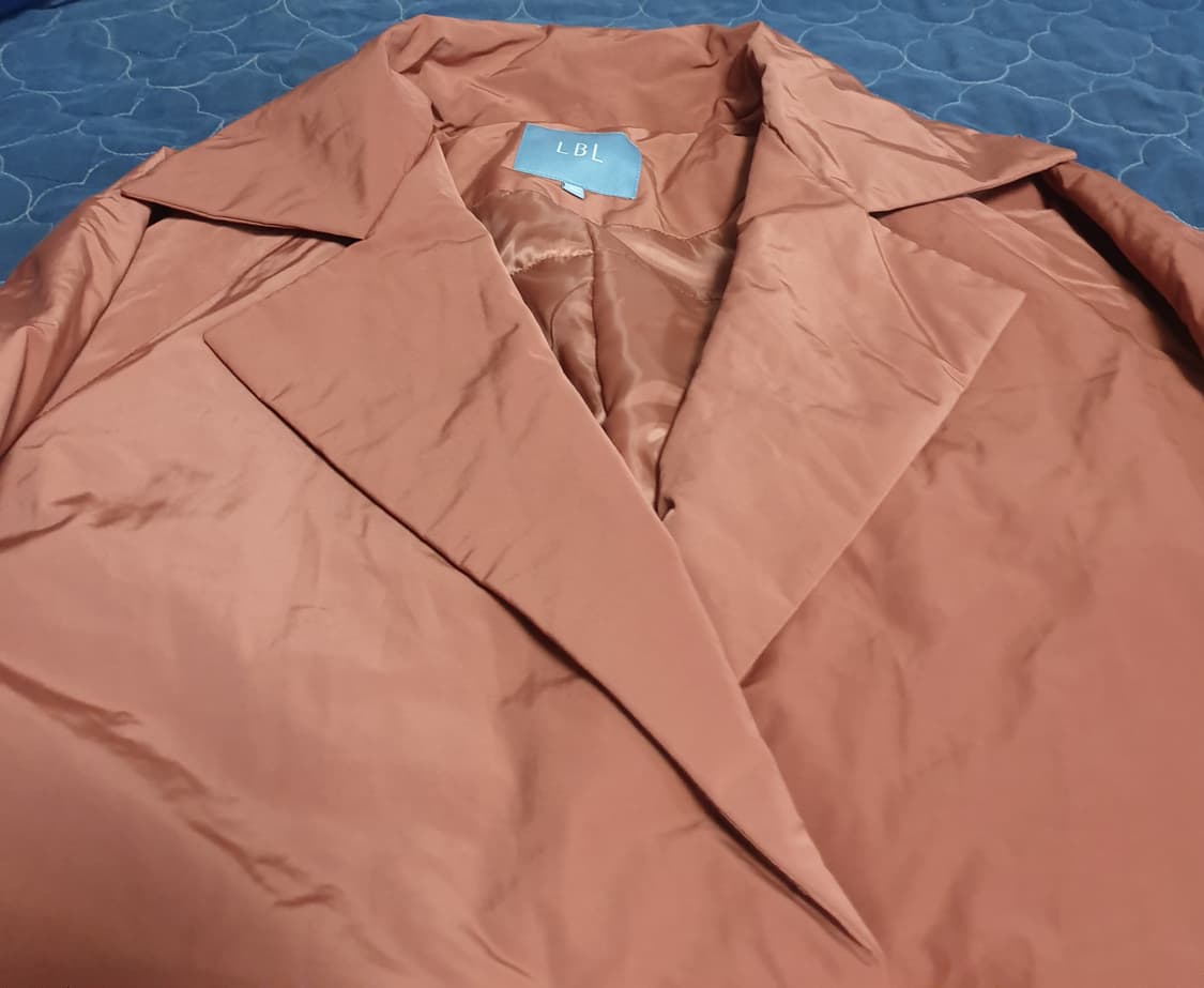 LBL 레일러드 카멜충전재 패디드 로브 롱코트 브릭색 (M) 상품이미지3