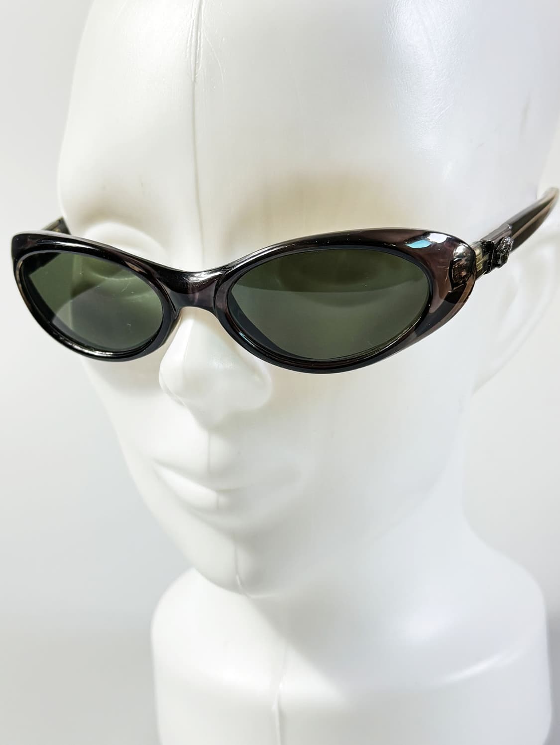 90s One Last Kiss 볼드 오벌 프레임 빈티지 선글라스 상품이미지9