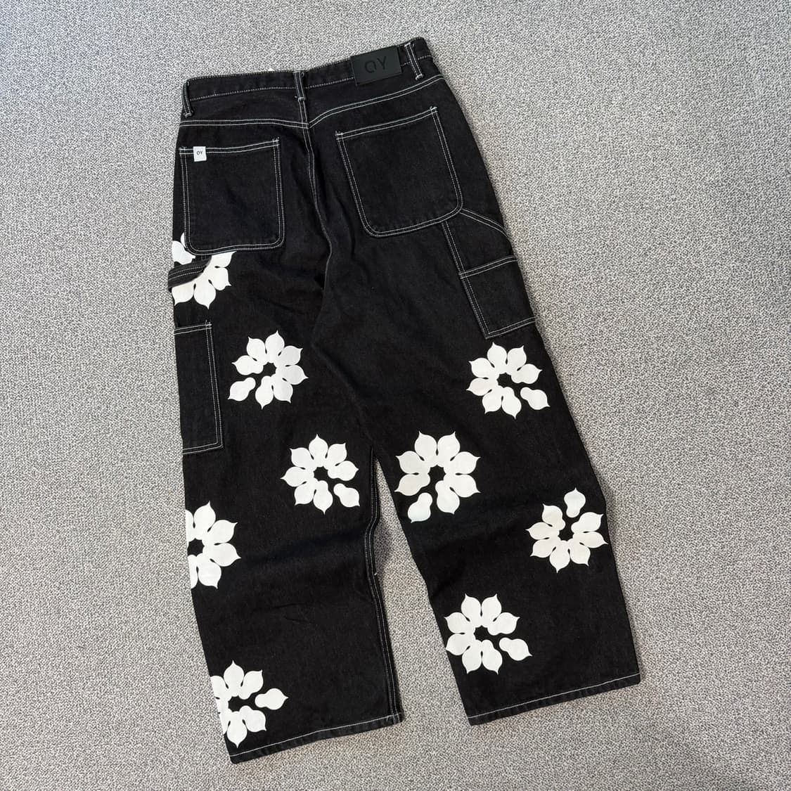 오와이 플라워 카펜더 데님 팬츠 상품이미지3