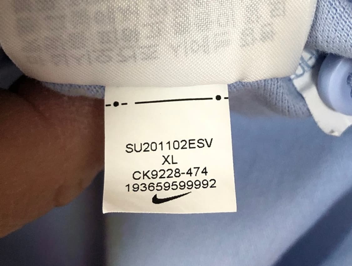 나이키 20-22 대한민국축구국대 코치지급/실착 폴로티셔츠 XL(105) 상품이미지6