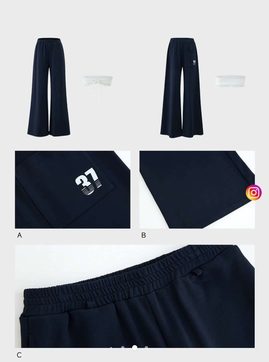 [새상품] LaLuneDuCiel 환승연애4 민경 바지 상품이미지6