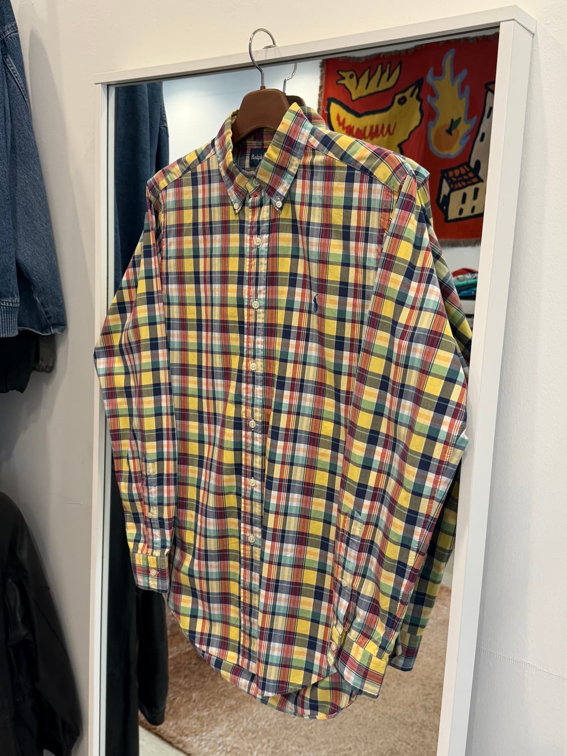 Polo RL 폴로 랄프로렌 CLASSIC 마드라스 체크 셔츠 상품이미지1