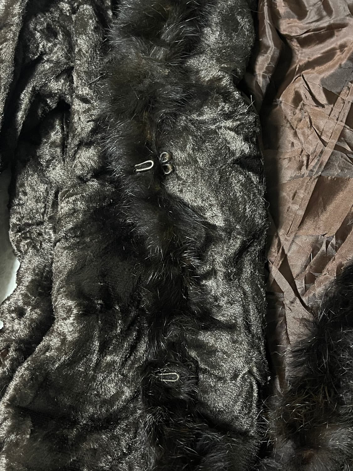 (Japanese vintage)fur velvet jacket 상품이미지5