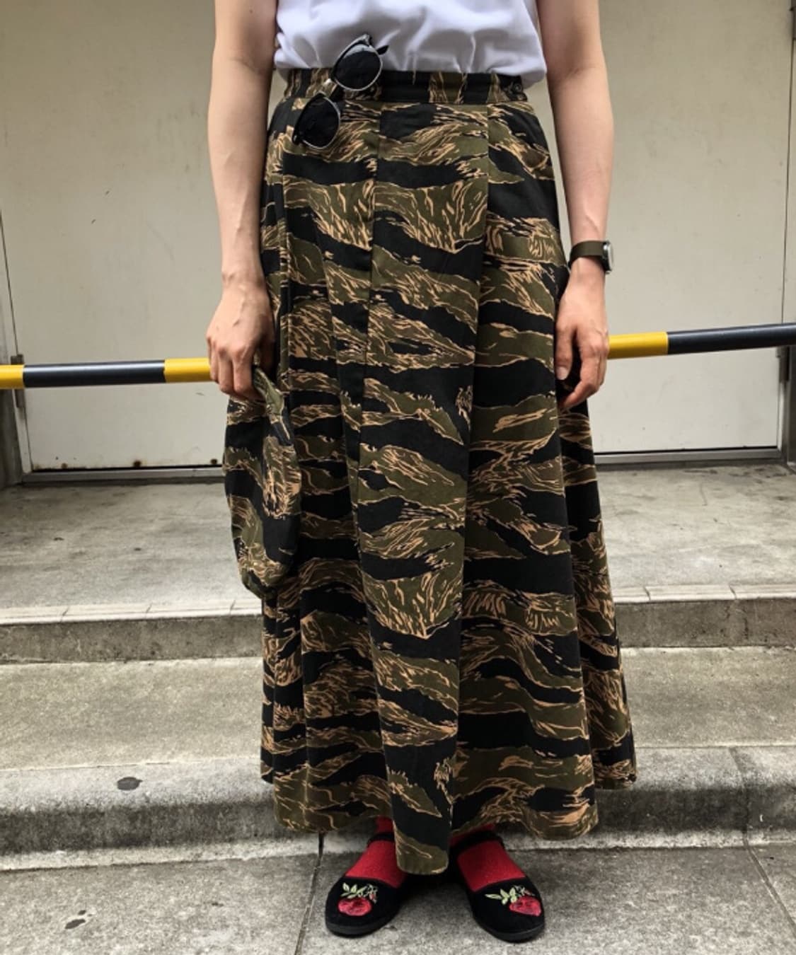 BUZZ RICKSON'S × BEAMS BOY  skirt 상품이미지2