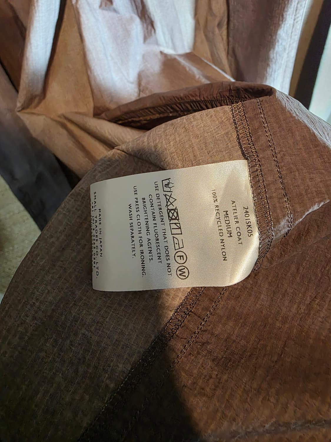 Shinya kozuka ATELIER COAT 상품이미지4