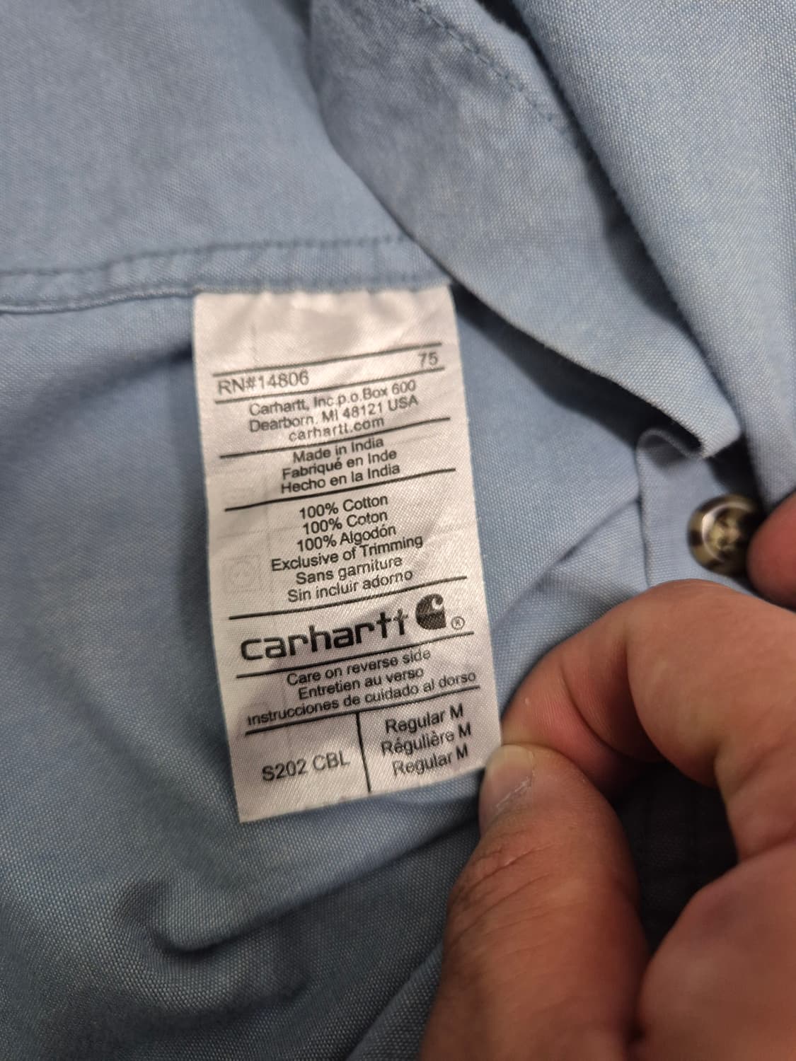 칼하트 셔츠 상품이미지4