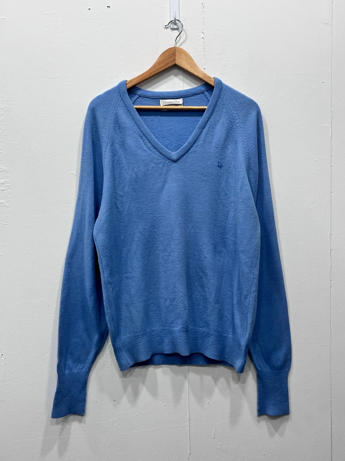 USA 크리스찬디올 베이비블루 브이넥 니트 100-105 상품이미지2