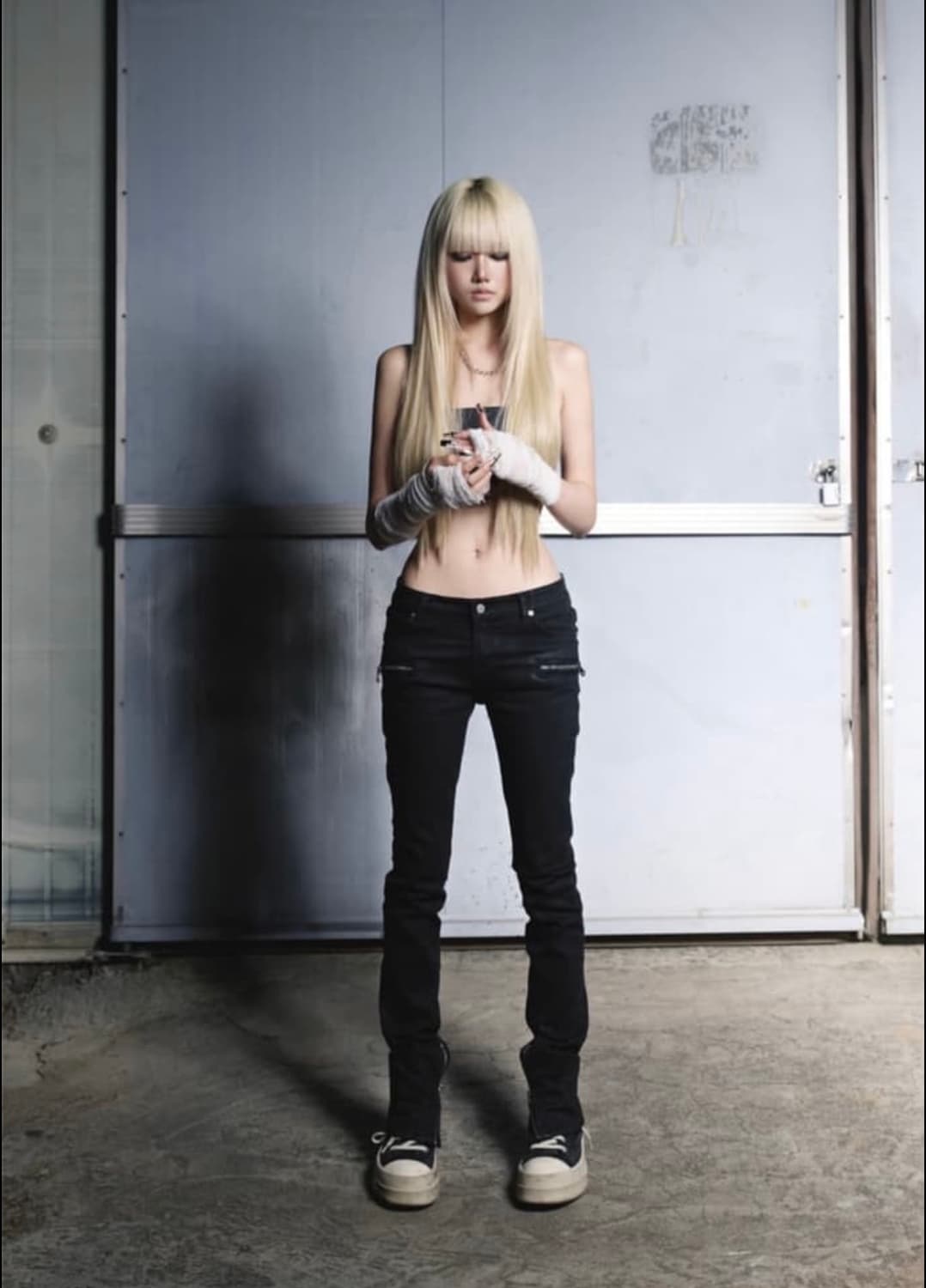 쿄이 집업스키니 상품이미지1