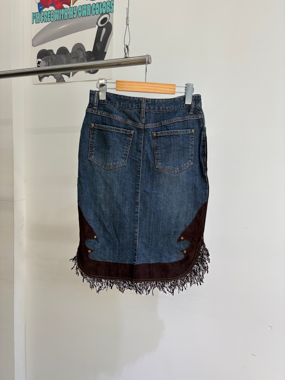 MAX BLUE 스커트 상품이미지5