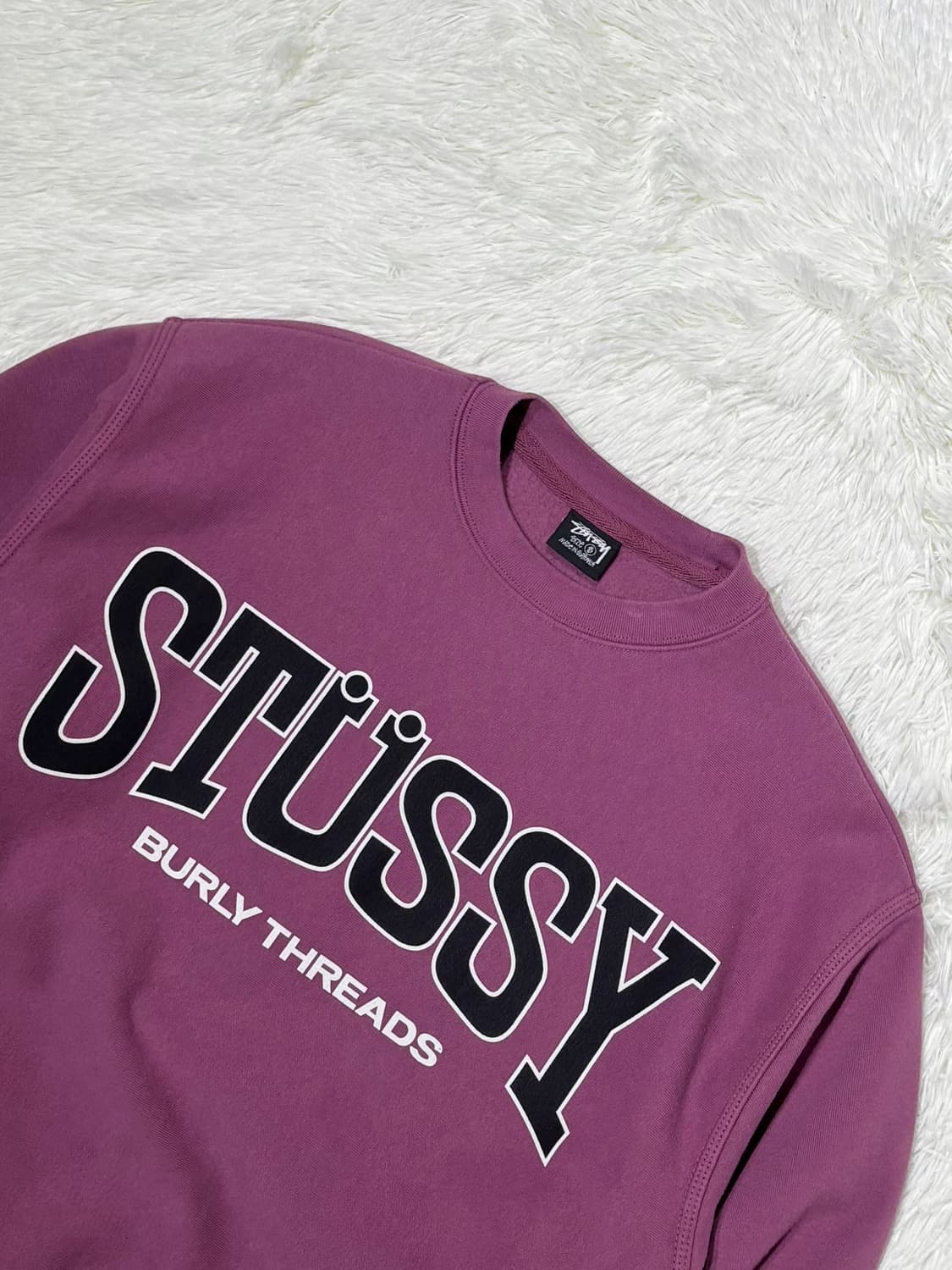 스투시 벌리 쓰레드 크루베리 상품이미지5