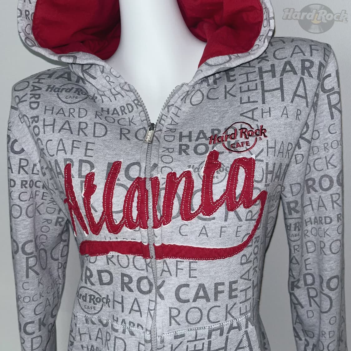 Hard Rock Cafe 와투케 락 그런지 후드집업 상품이미지4