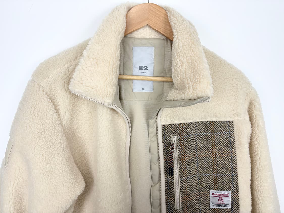 K2 비숑 트위드 플리스 자켓 상품이미지2