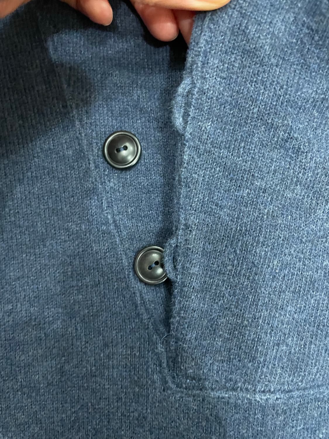 폴로 랄프로렌 숄카라 코튼 니트 스웨터 상품이미지6