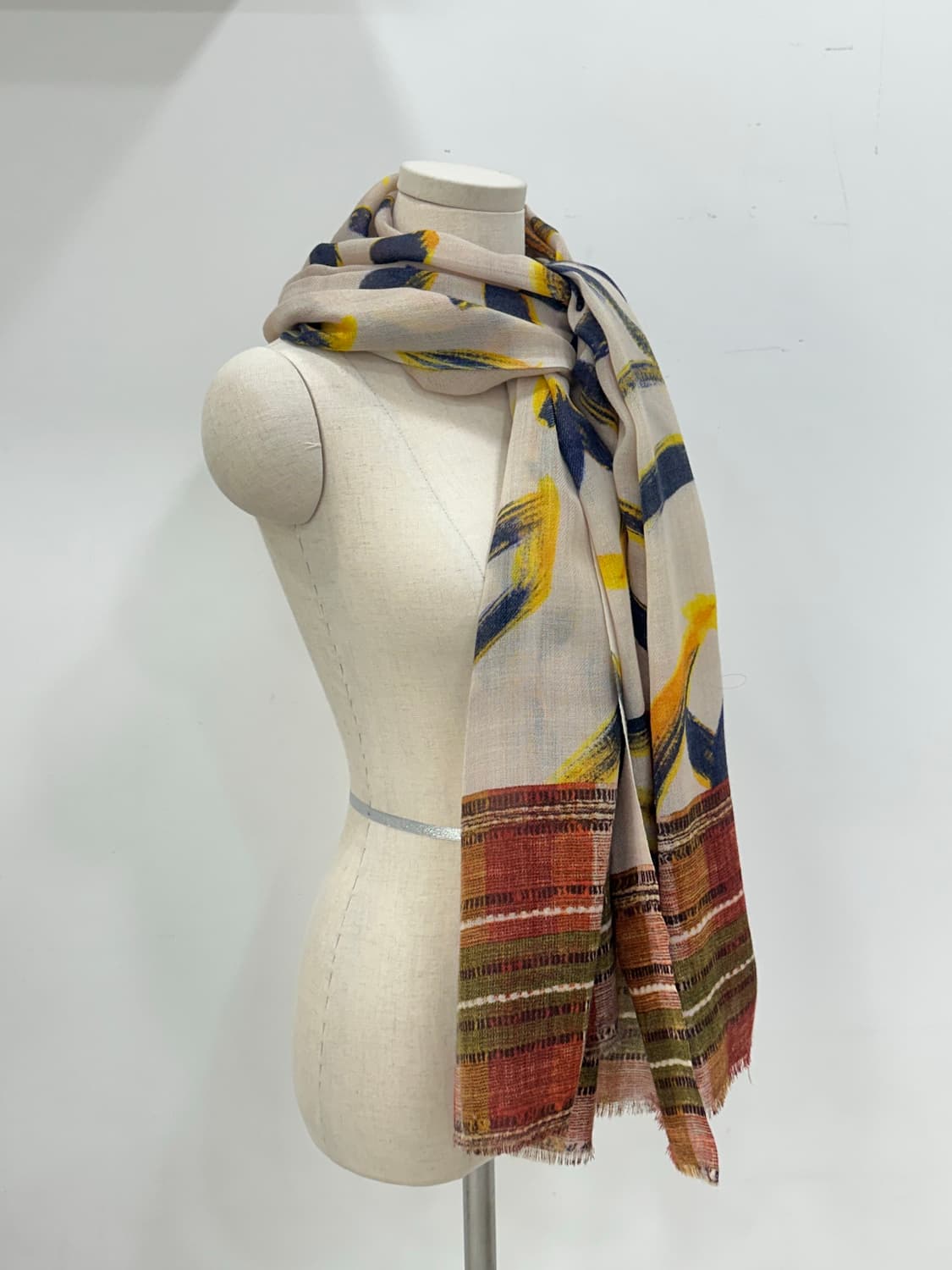 오일릴리 자수 숄 머플러 상품이미지8