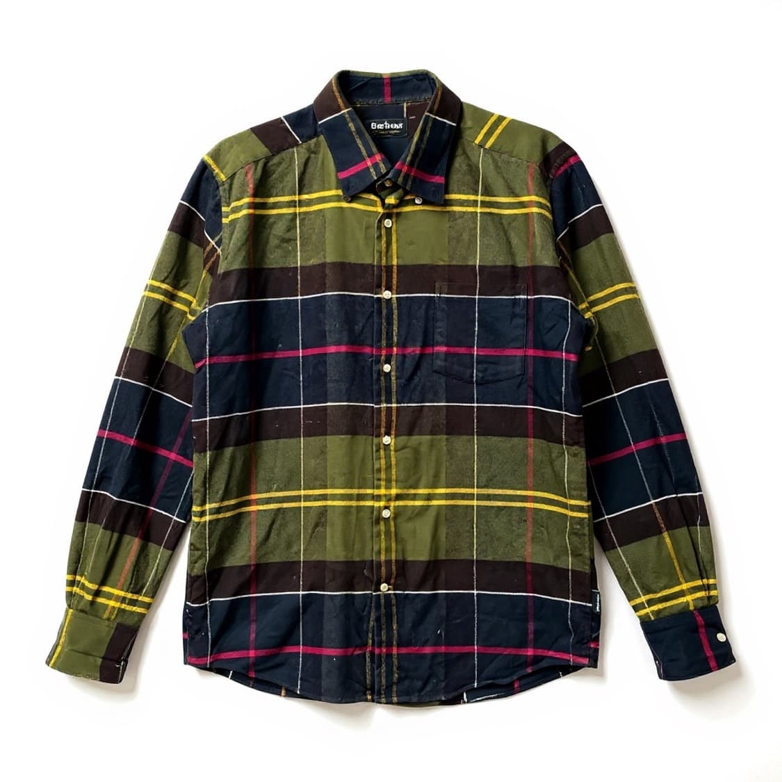 Barbour 바버 클래식 체크 셔츠 상품이미지1
