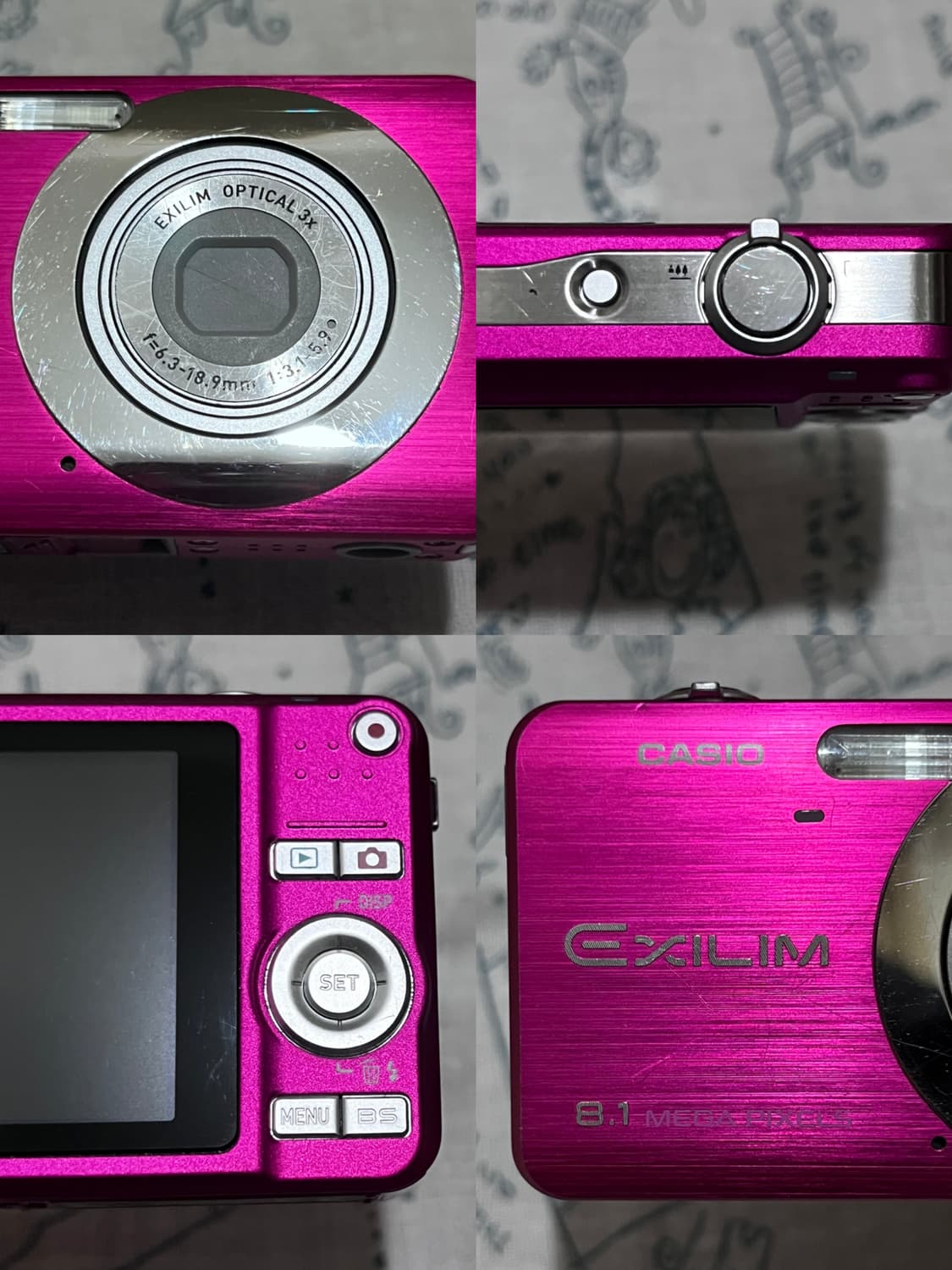 🌺 카시오 엑실림 EX-Z80 🌺 풀박스 빈티지 디카 상품이미지3