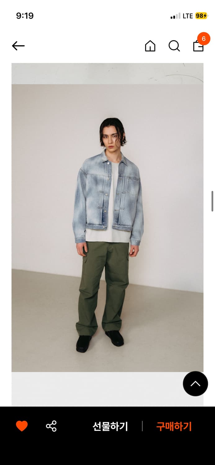 셔터 카고팬츠 Dawson Cargo Pants 카키색상 M사이즈 상품이미지5