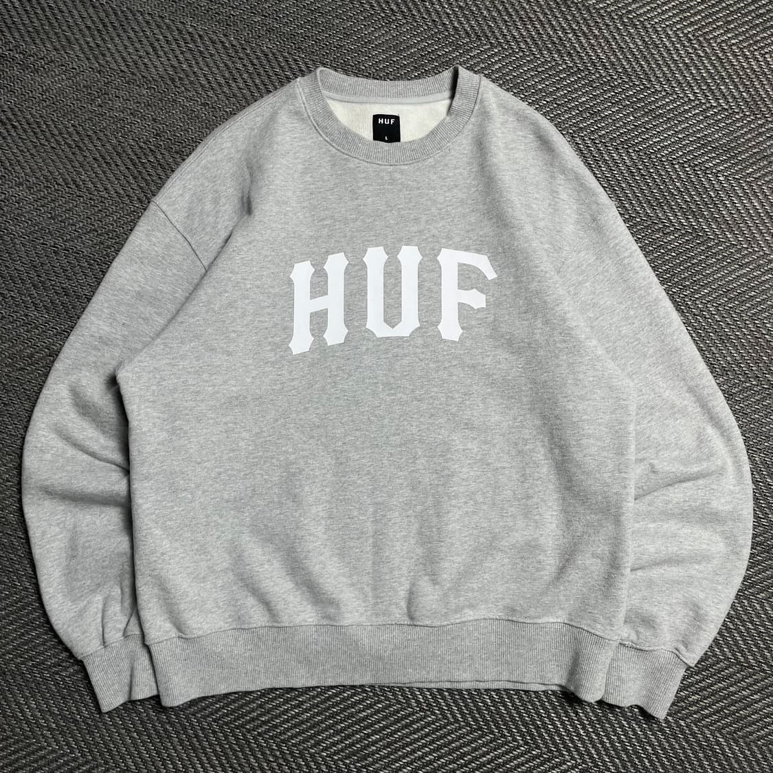 HUF 아치로고 크루넥 맨투맨o 5272 상품이미지1