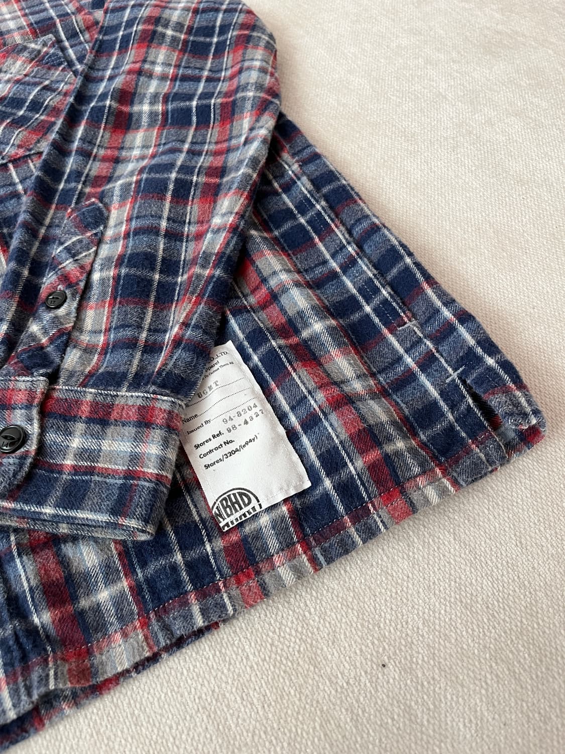 네이버후드 11fw 럼버 셔츠 상품이미지2