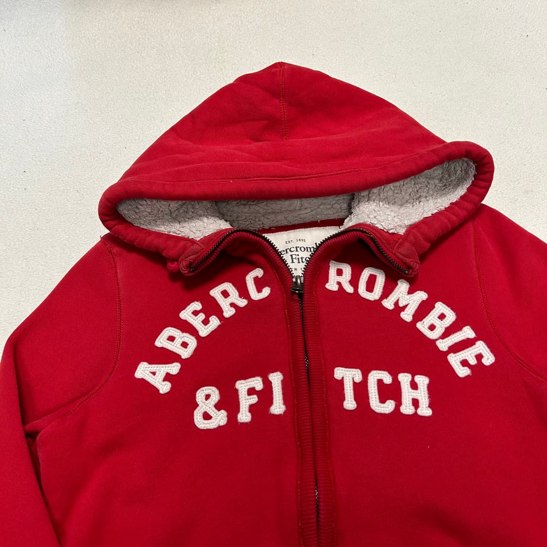 아베크롬비 양털후드집업 상품이미지2
