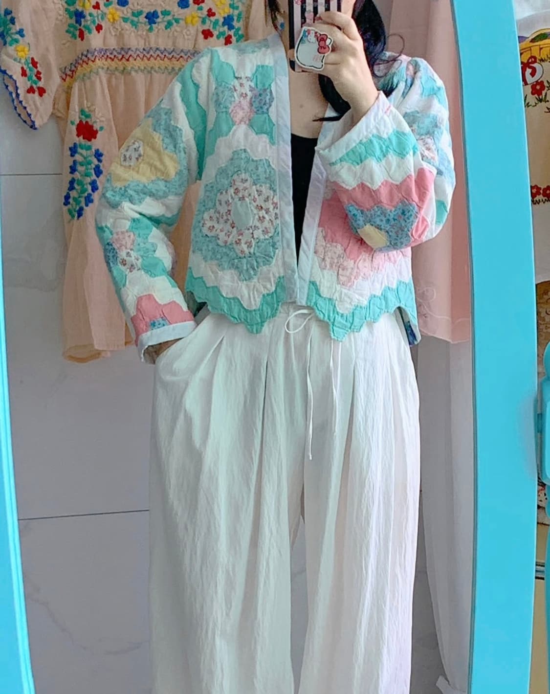 빈티지 퀼트 자켓 상품이미지4