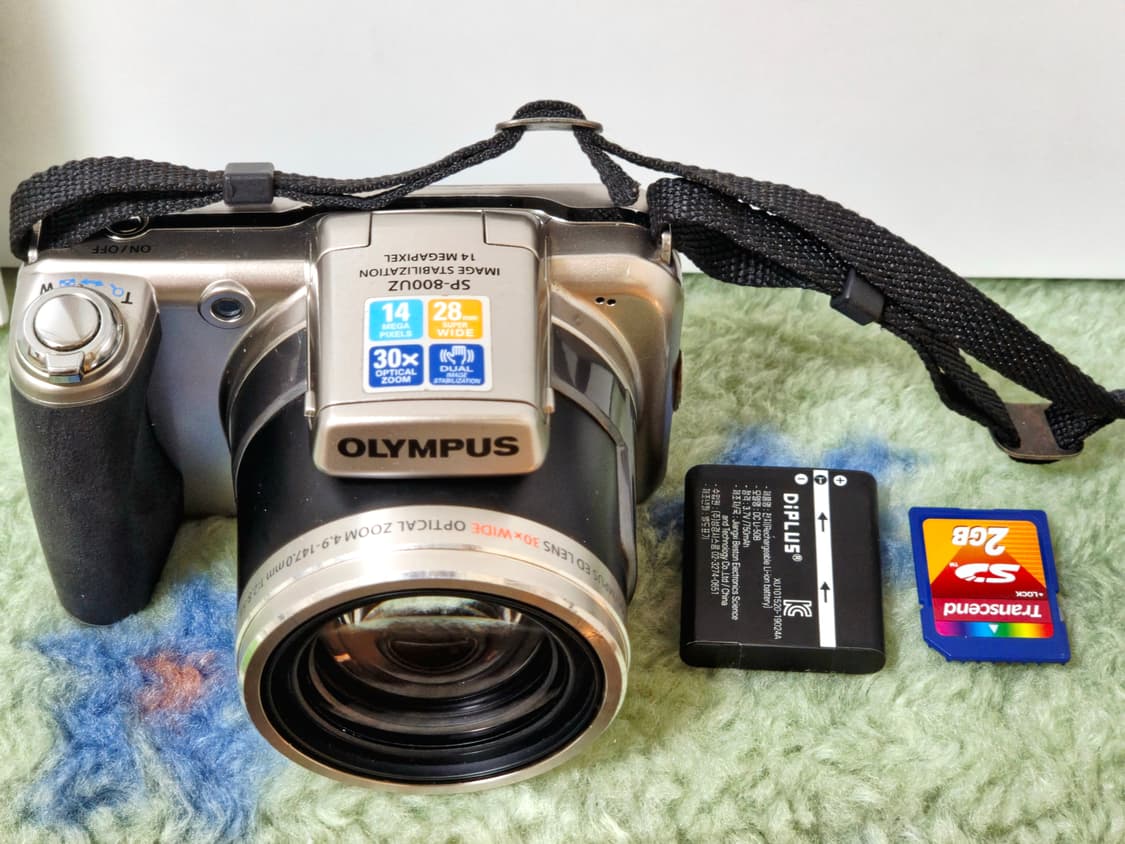 무료배송)올림푸스 SP-800UZ 빈티지 디카 상품이미지9