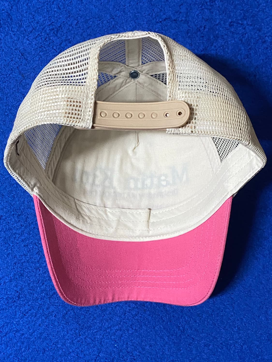 MatinKim 마뗑킴 헤리티지 트러커 볼캡 핑크 상품이미지6