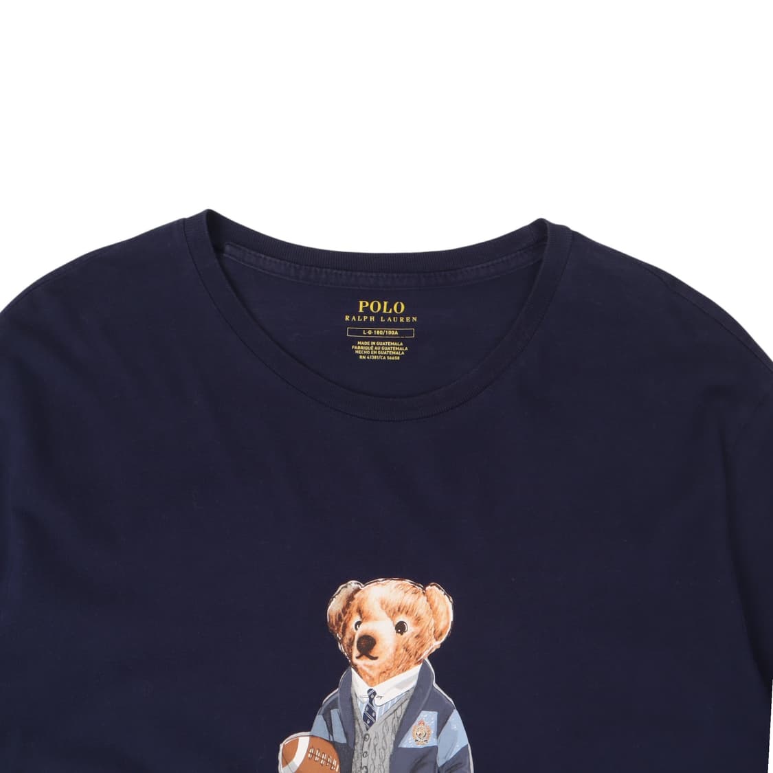 폴로 랄프로렌 네이비 폴로베어 하프 티셔츠 상품이미지2