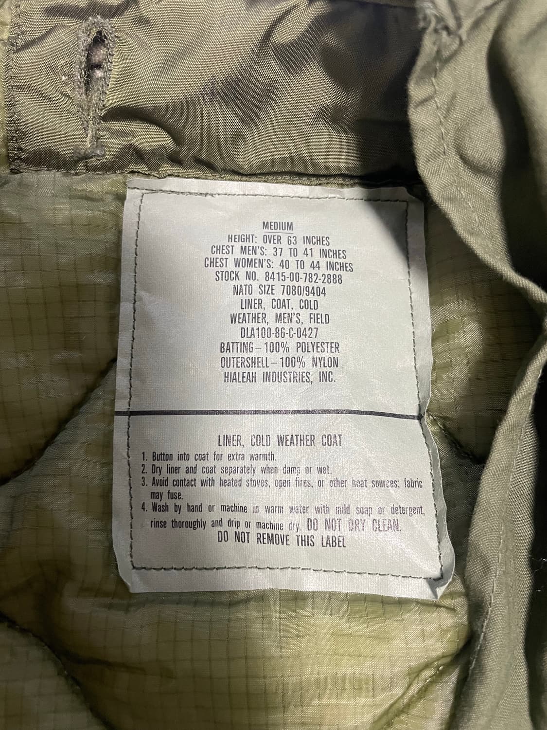 m65피쉬테일 og 개파카 오리지널 카본힐 민트급 세트 상품이미지2