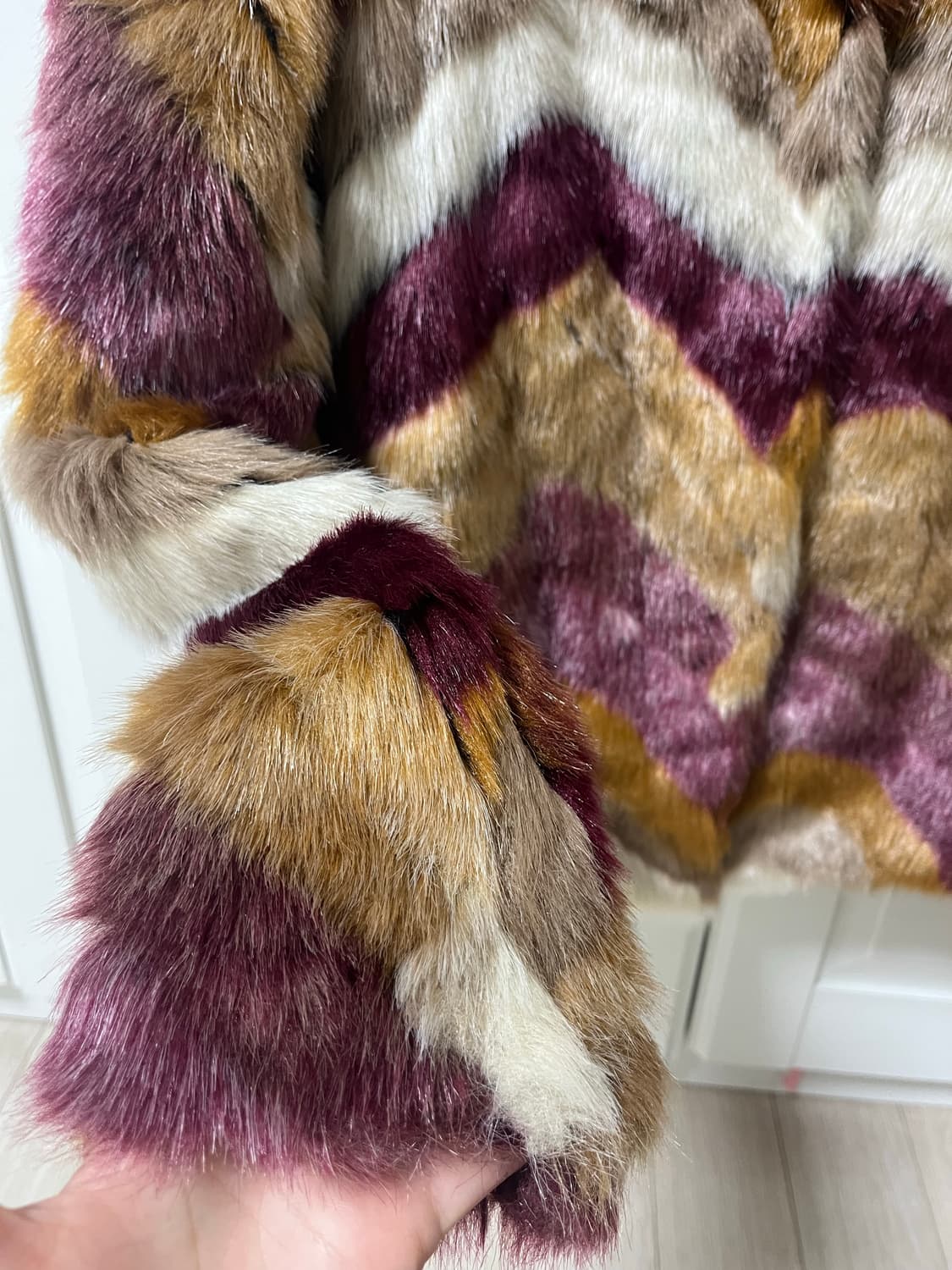 망고 퍼 재킷 상품이미지3