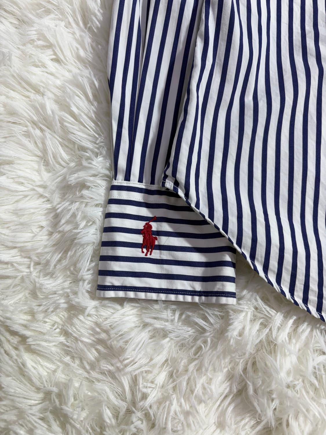 폴로 랄프로렌 스냅 포니로고 스트라이프 셔츠  상품이미지4