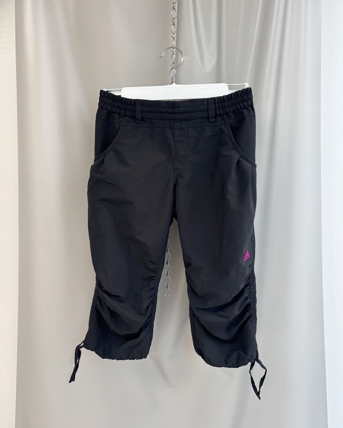 adidas CLIMALITE 셔링 7부 팬츠 상품이미지1