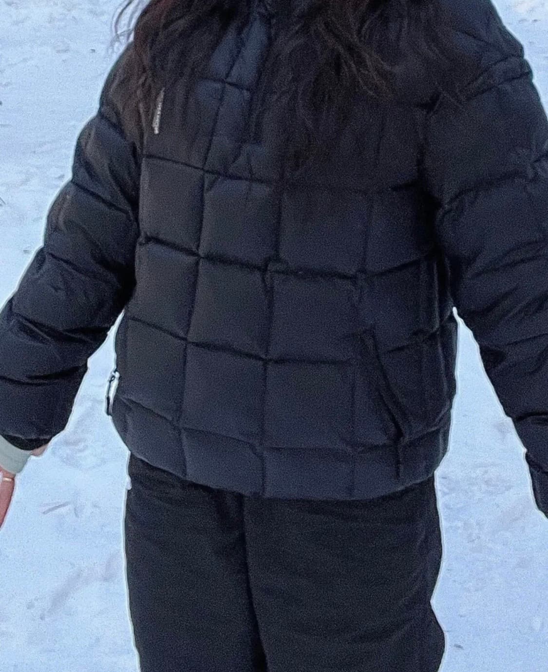 노매뉴얼 스퀘어 하프집업 자켓 덕다운 상품이미지6