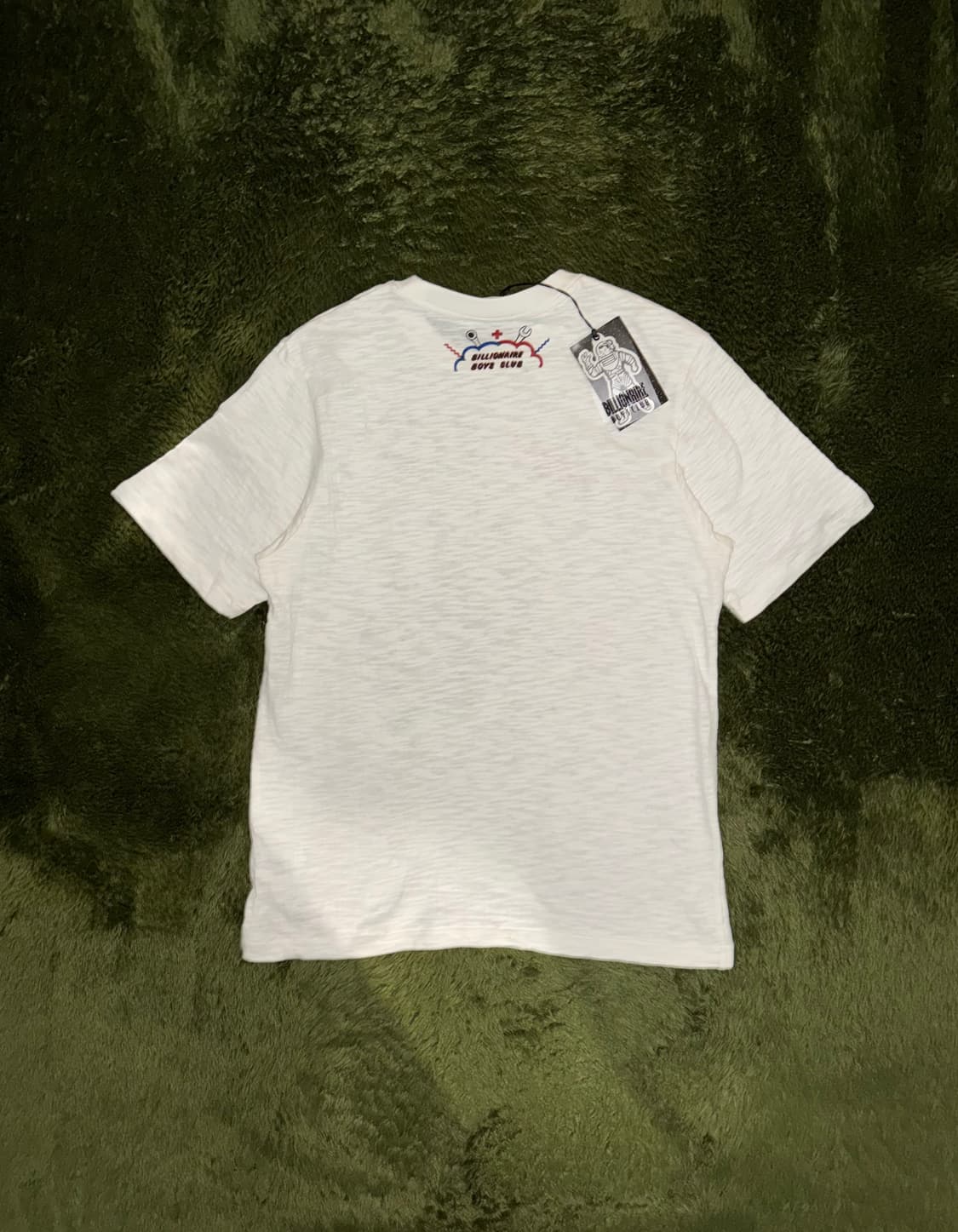 [L] 빌리어네어 보이즈 클럽 bbc ROCKETIN 슬럽 티셔츠 화이트 상품이미지8