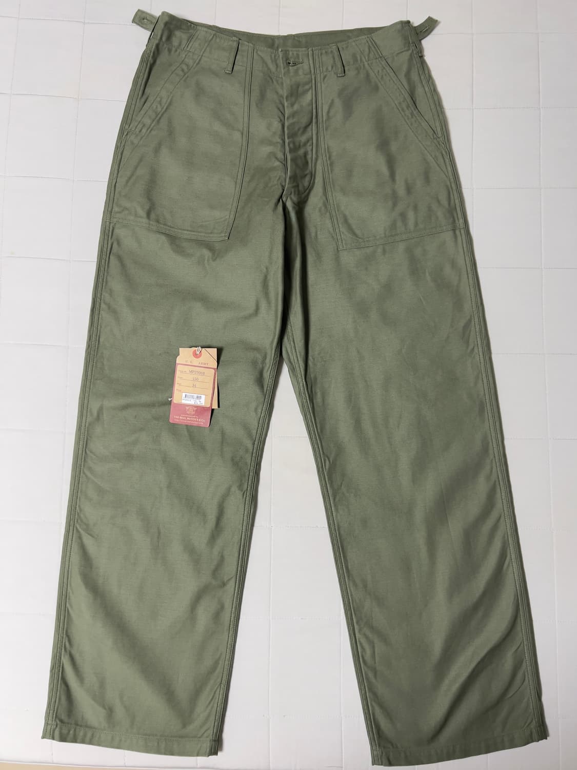 리얼맥코이 OG-107 퍼티그팬츠 상품이미지6