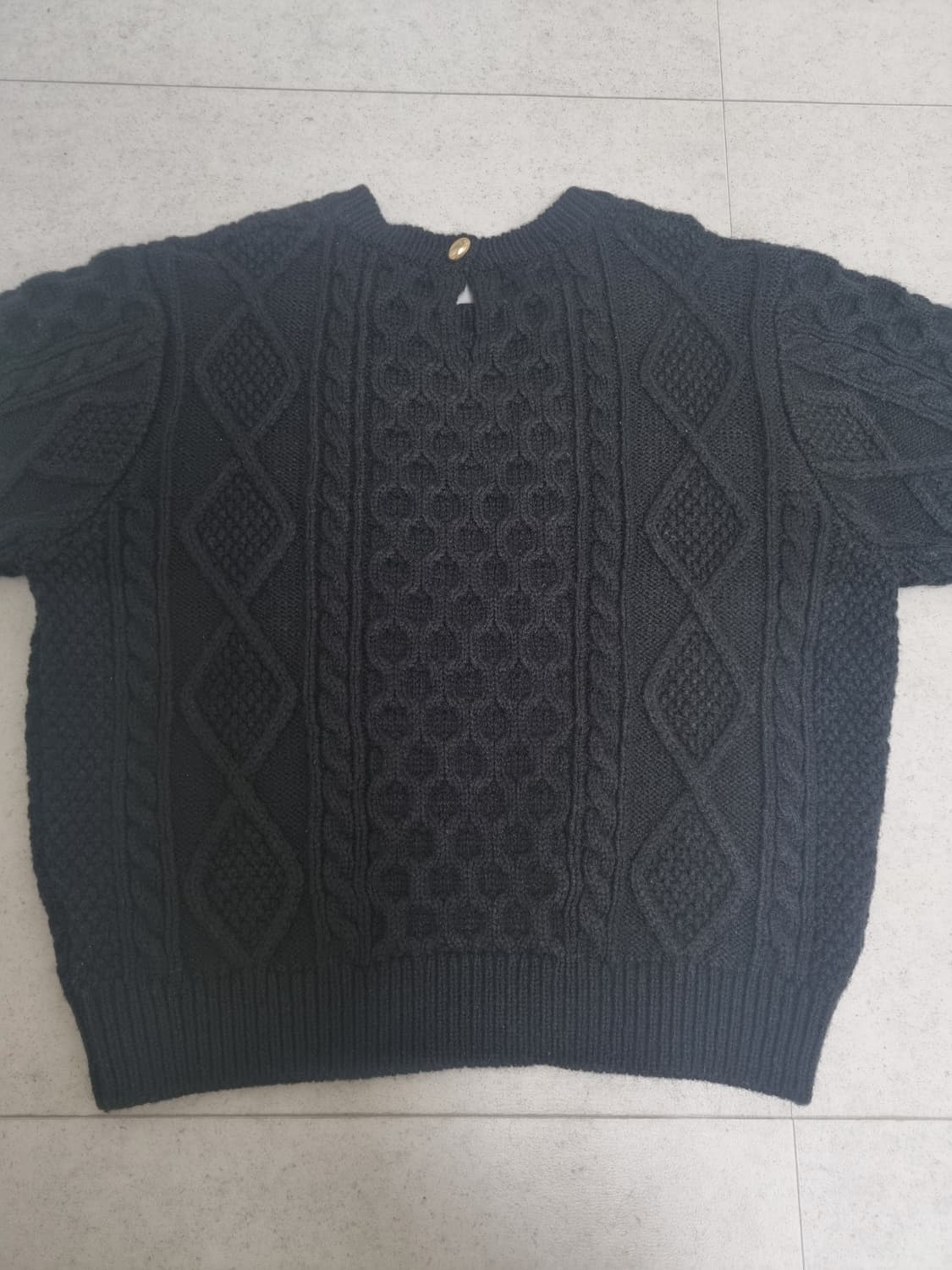 시엔느 로카 반팔 니트 상품이미지7