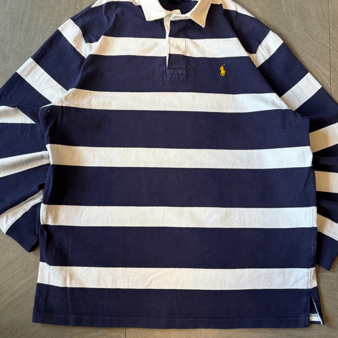 폴로 정품 스트라이프 럭비 pk 티셔츠  상품이미지4