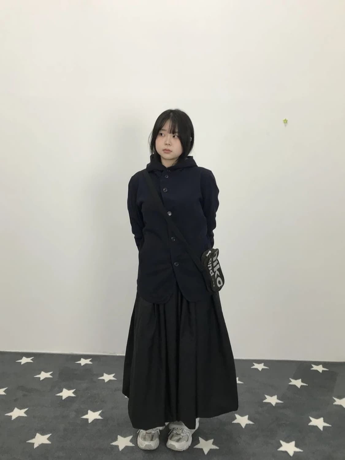 Boycott Button Hood Coat 상품이미지1