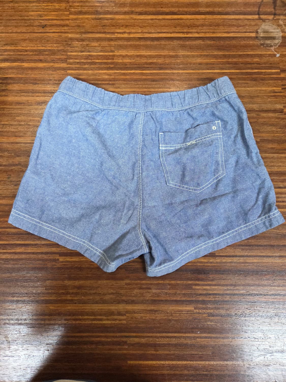 버커루 여성 인디고 린넨 면 쇼츠반바지 28 상품이미지2