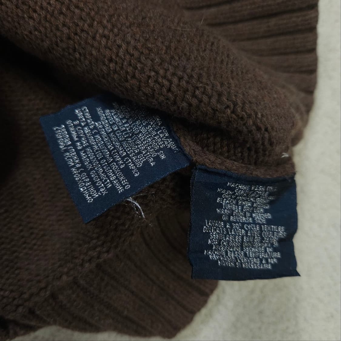 폴로 랄프 로렌 반집업 니트 XL20 상품이미지6