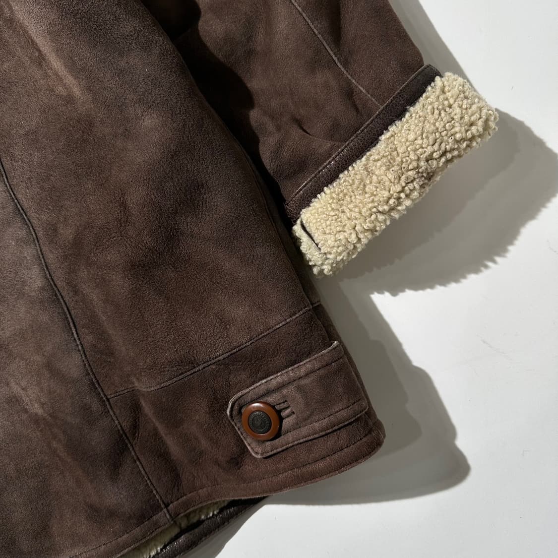 Gallucci 램스킨 시어링 무스탕 싱글 자켓 상품이미지8