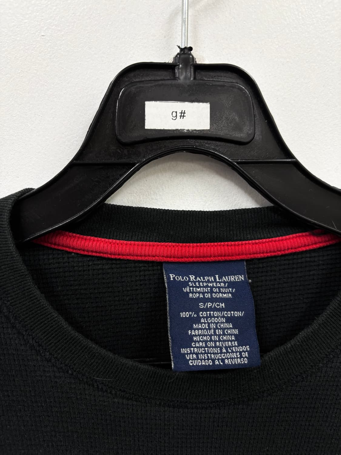 폴로랄프로렌 와플 긴팔티 상품이미지4