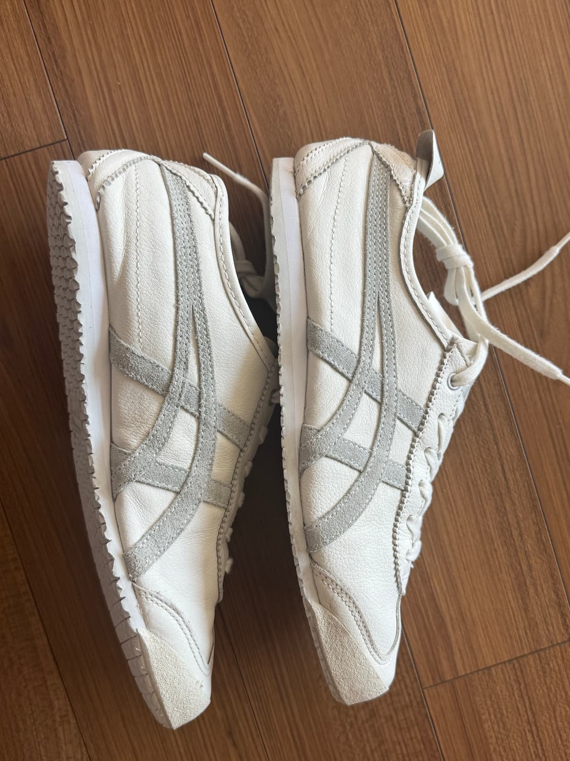 245 오니츠카 타이거 멕시코 66 화이트 라이트 세이지 상품이미지3